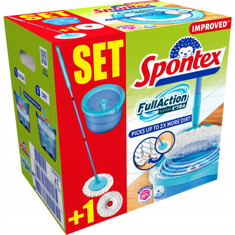 Full Action System+ Xtra mop s náhradou zdarma