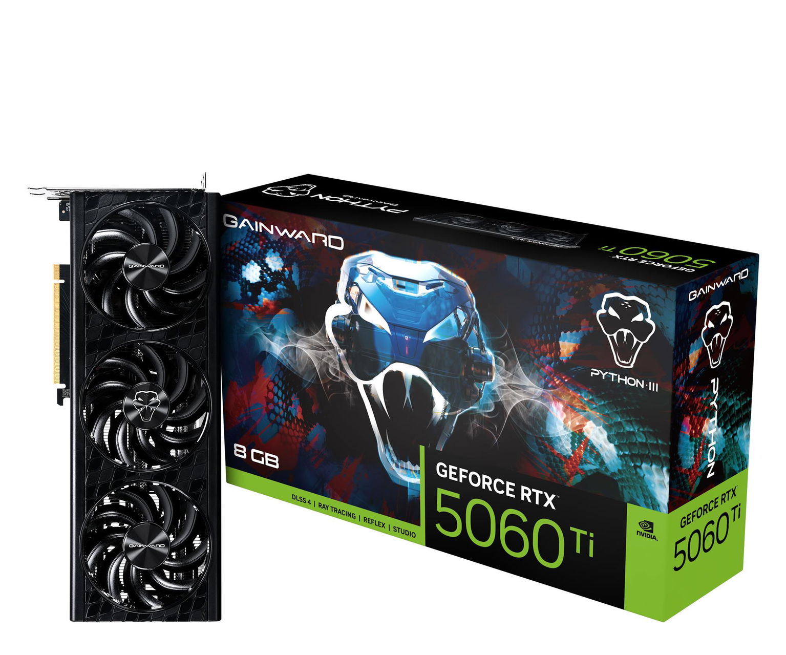 Gainward Geforce Rtx 5060 Ti Python III 8GB GDDR7 DLSS4