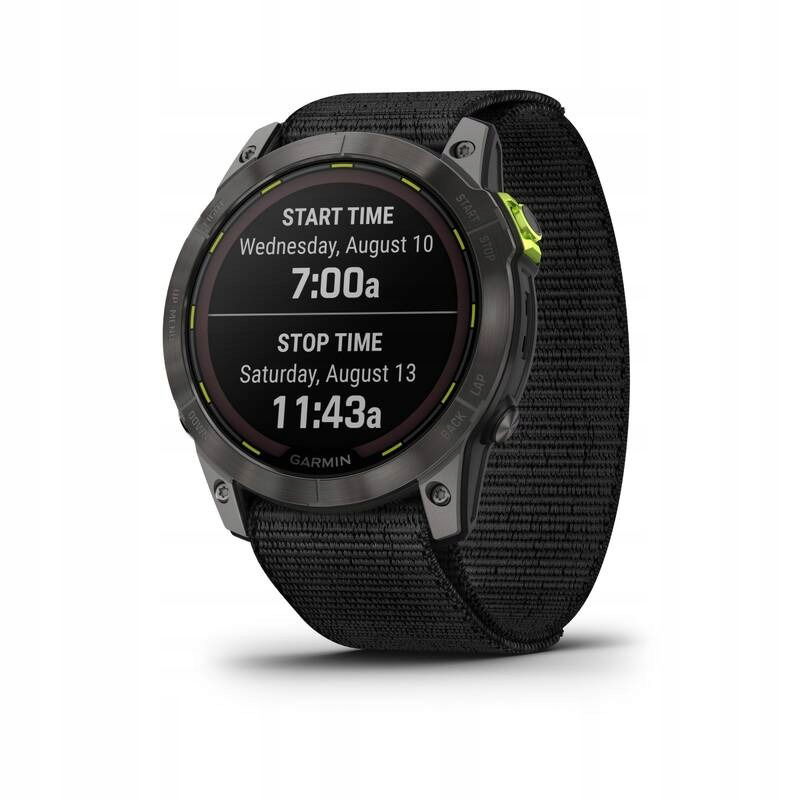Garmin Enduro 2 Sapphire Solar Carbon Gray Titanium/ Black