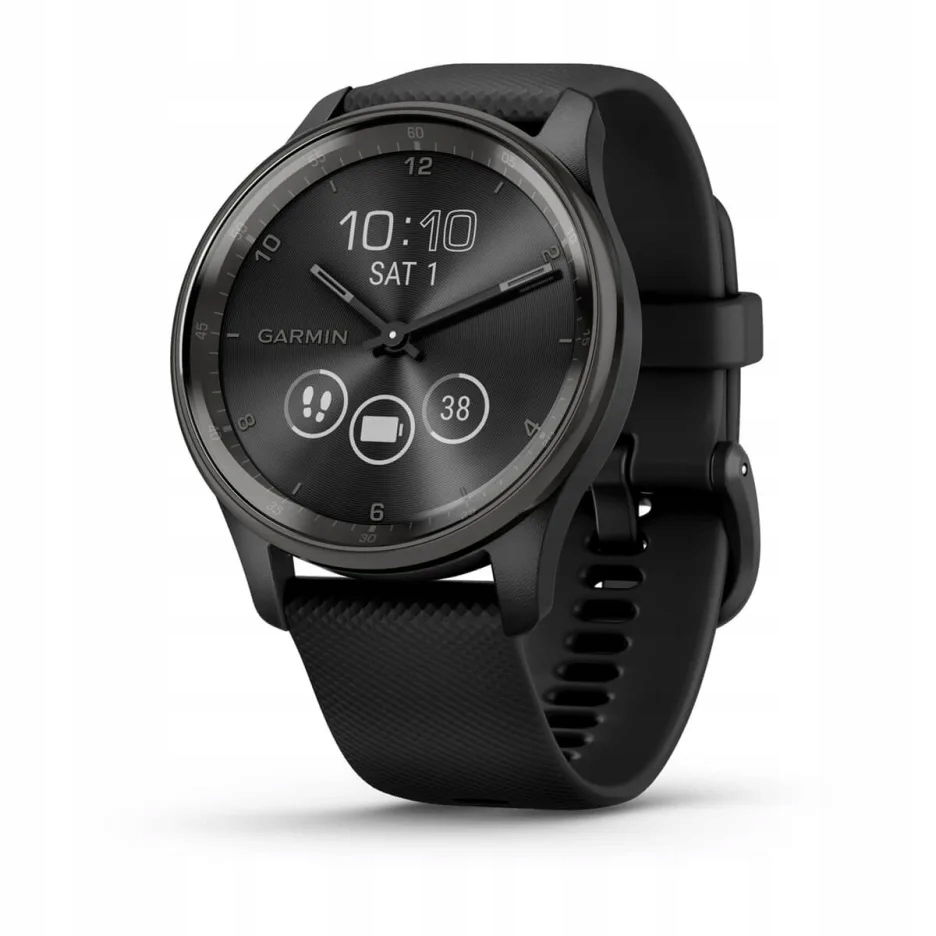 Garmin hodinky VivoMove Trend čierny rámček