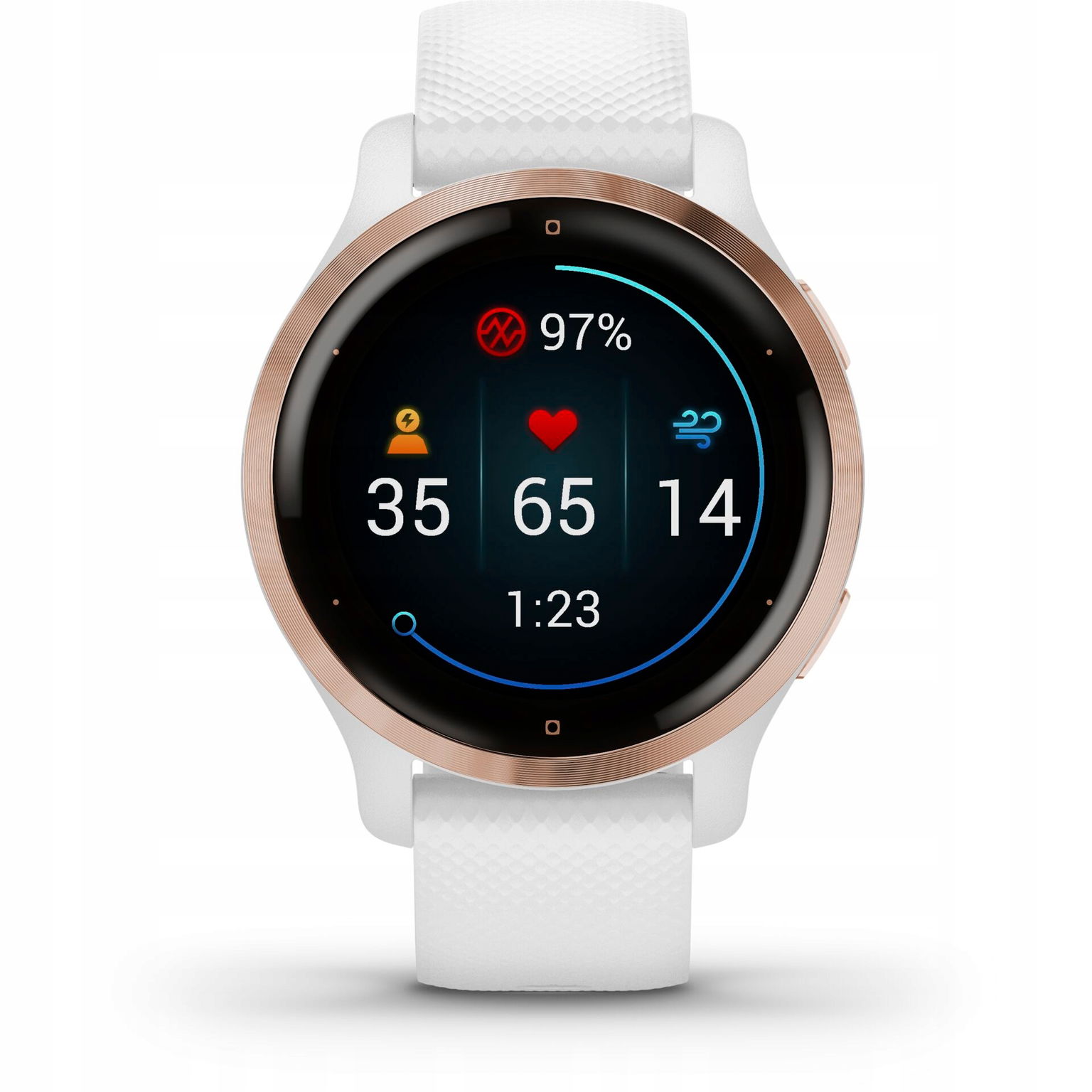 Garmin Venu 2s biely/rosegold