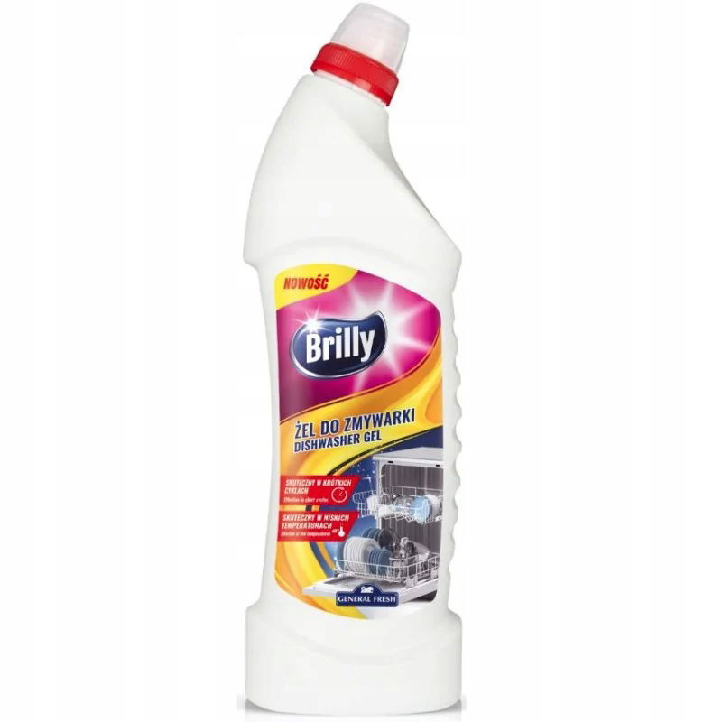 gél na umývanie riadu v umývačke riadu Brilly 750 ml