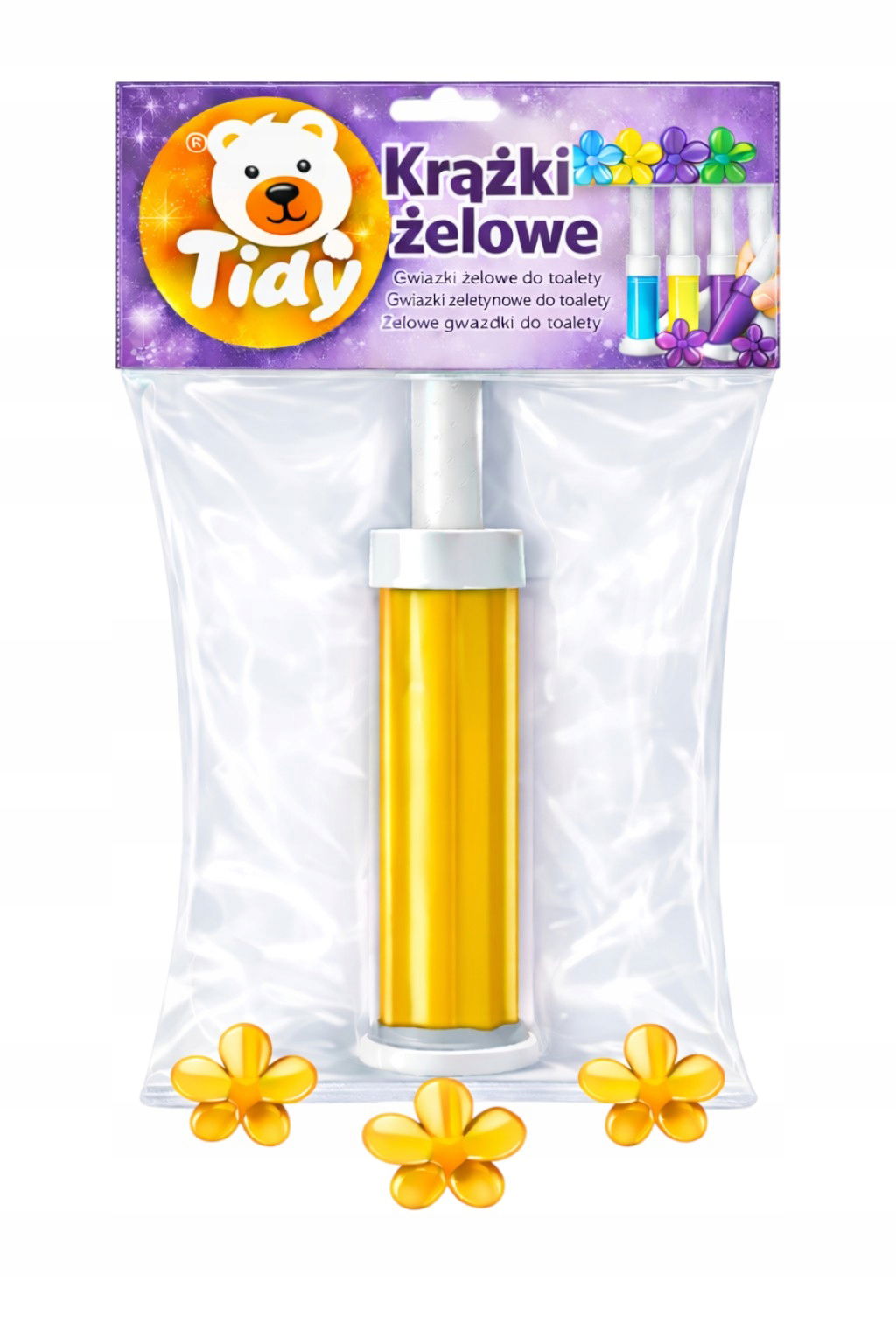 Gélový Krúžok Na Wc Kvetinová Vôňa Citrón Bodový Gél 35ML