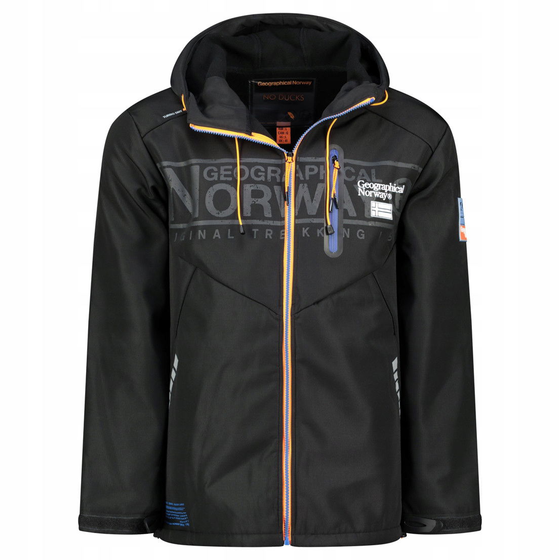 Geographical Norway bunda pánska Raoul Men softshell S čierna