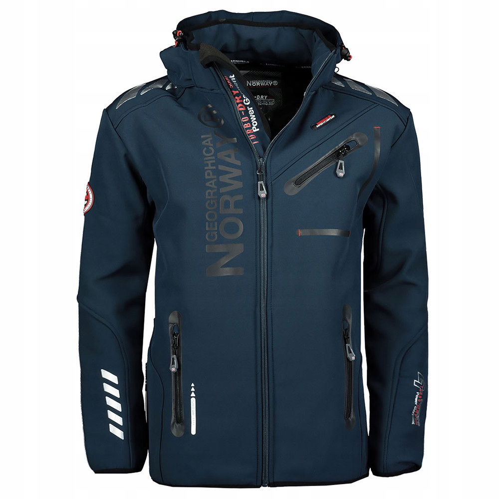 Geographical Norway bunda pánska Royaute Men softshell 5XL tmavo modrá
