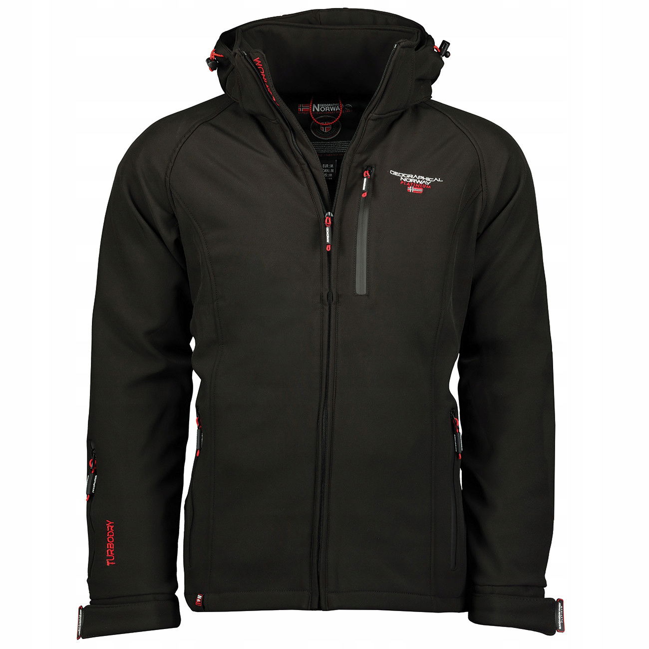 Geographical Norway bunda pánska Taboo Men softshell 4XL čierna
