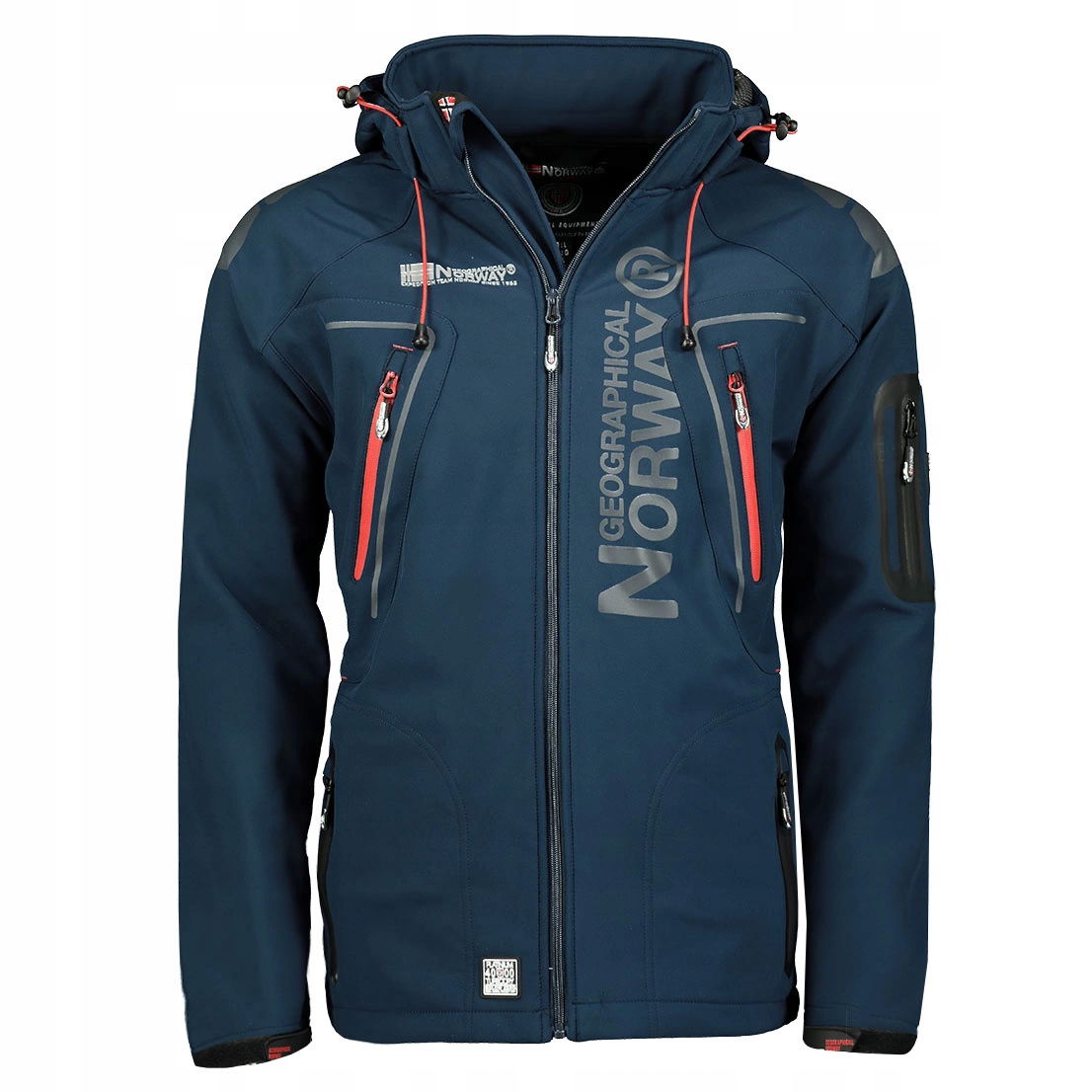 Geographical Norway bunda pánska Techno Men softshell, veľkosť 5XL