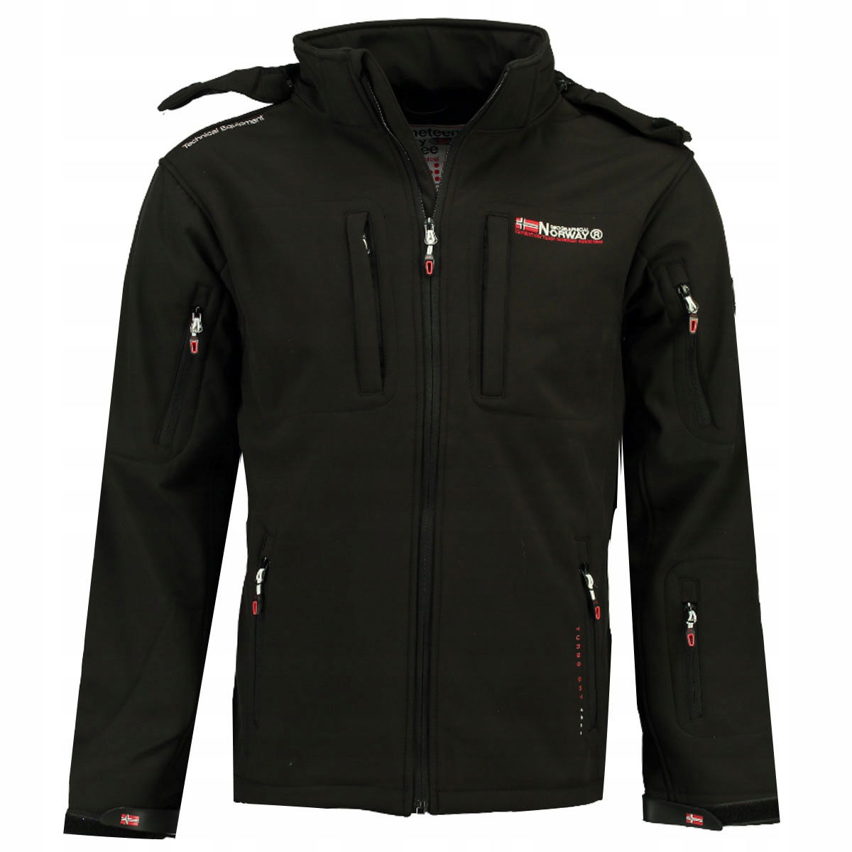 Geographical Norway bunda pánska Tunar Men 009 softshell M čierna