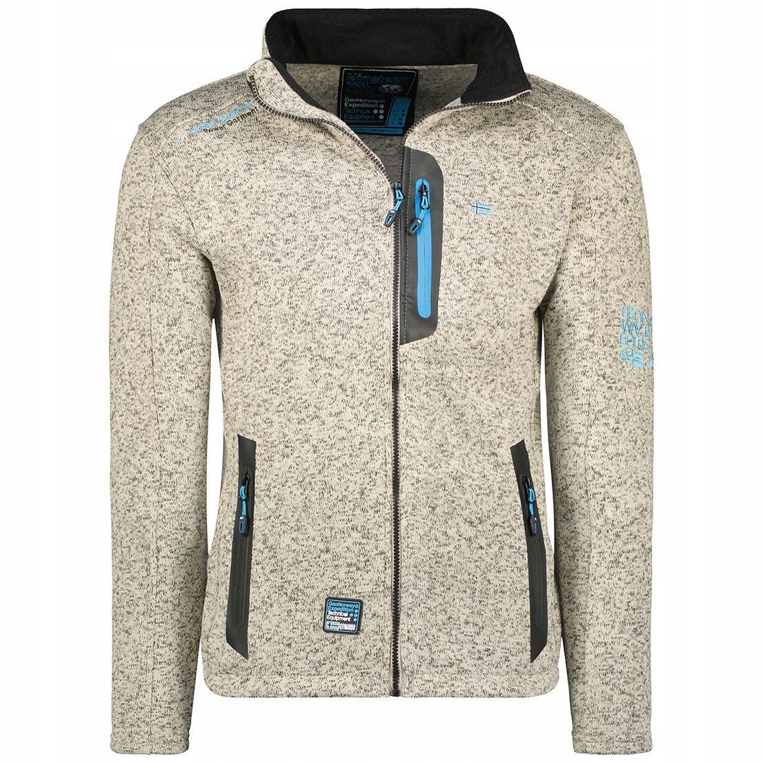 Geographical Norway mikina pánska Trampoline Men M šedá