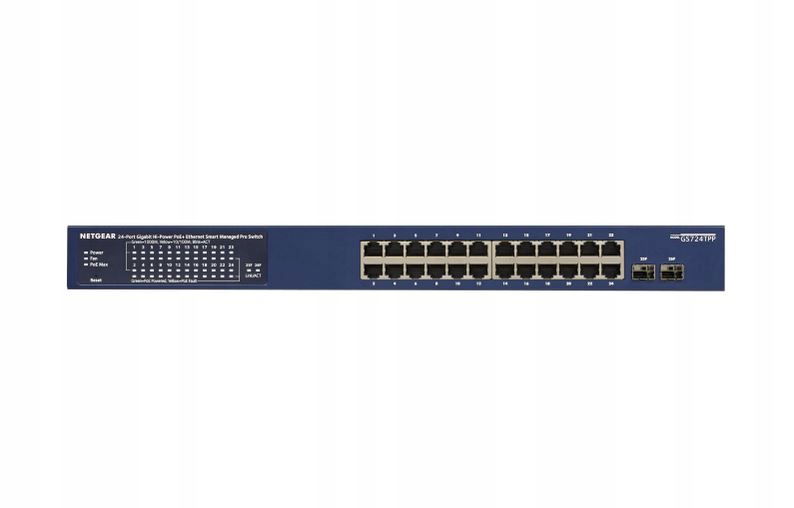 Gigabitový prepínač PoE 24-port GS724TPP-100EUS