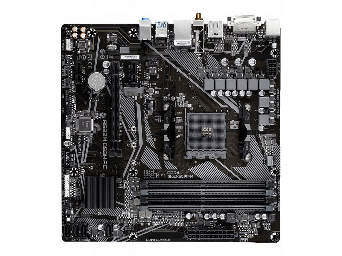 Gigabyte A520M DS3H Ac (rev.1.x) Gigabyte Gigabyte