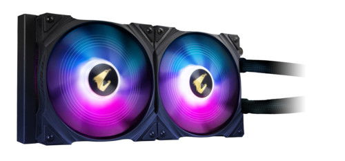 Gigabyte Aorus Waterforce X 280 Procesor Chladič kvapalín all-in-one čierny