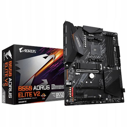 Gigabyte B550 Aorus Elite V2 Zásuvka procesora Socket AM4 Typ čipovej sady