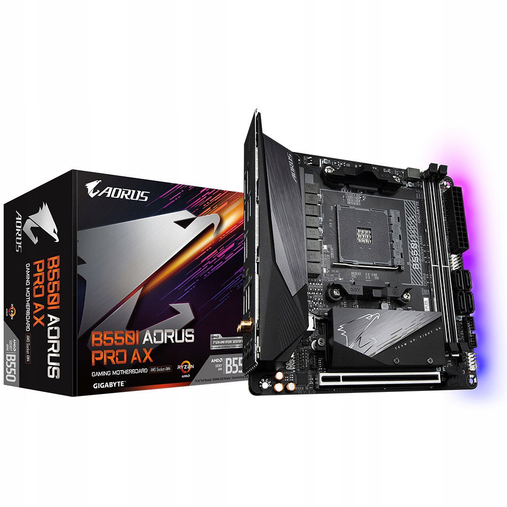 Gigabyte B550I Aorus Pro Ax Amd B550 Socket AM4 mini Itx