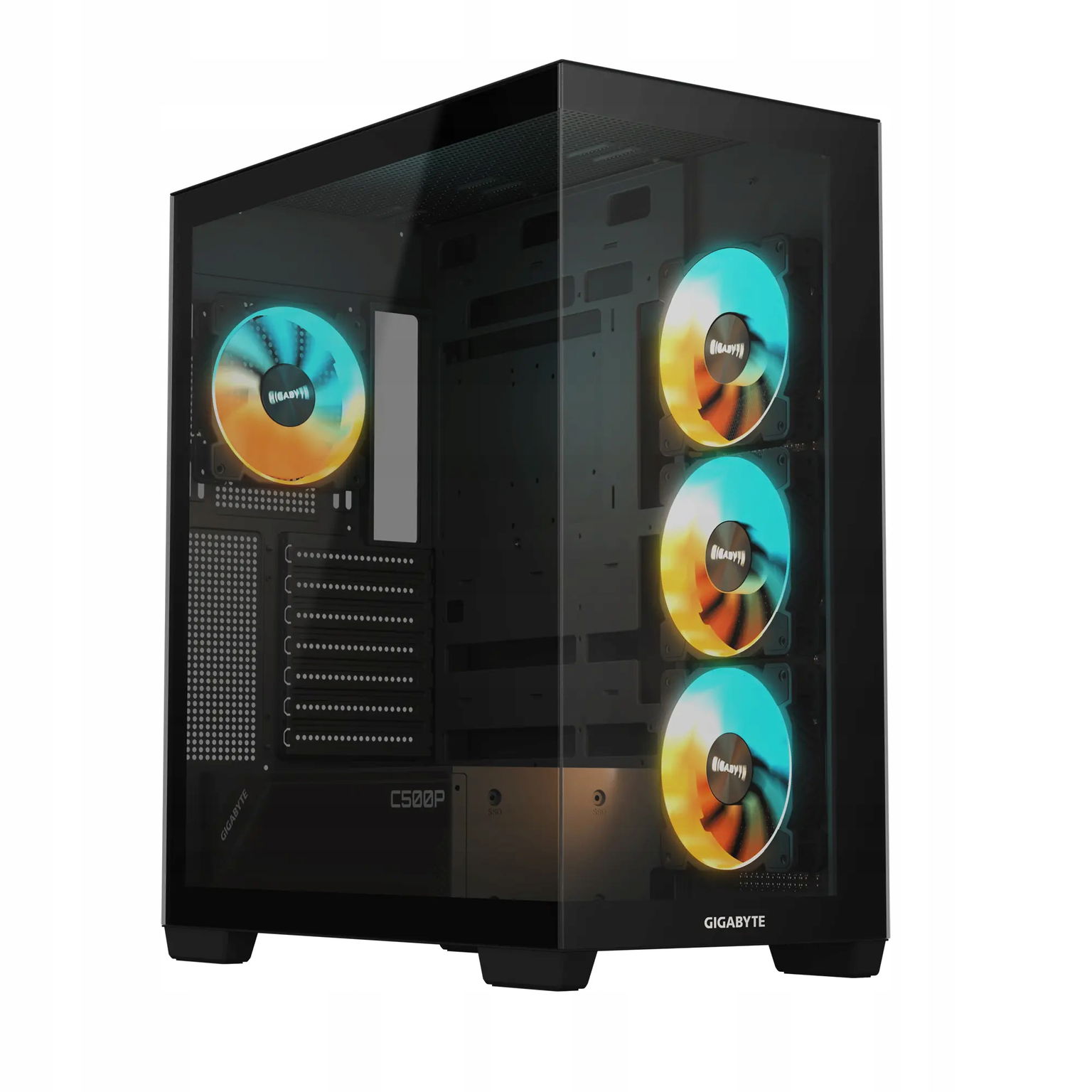 Gigabyte C500 Panoramic Stealth Midi Tower čierny