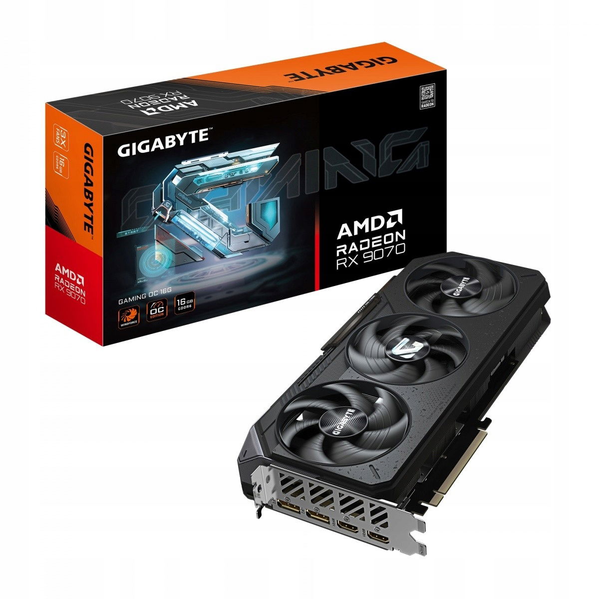 Gigabyte Radeon RX9070 Gaming Oc 16GB GDDR6 256bit Grafická karta
