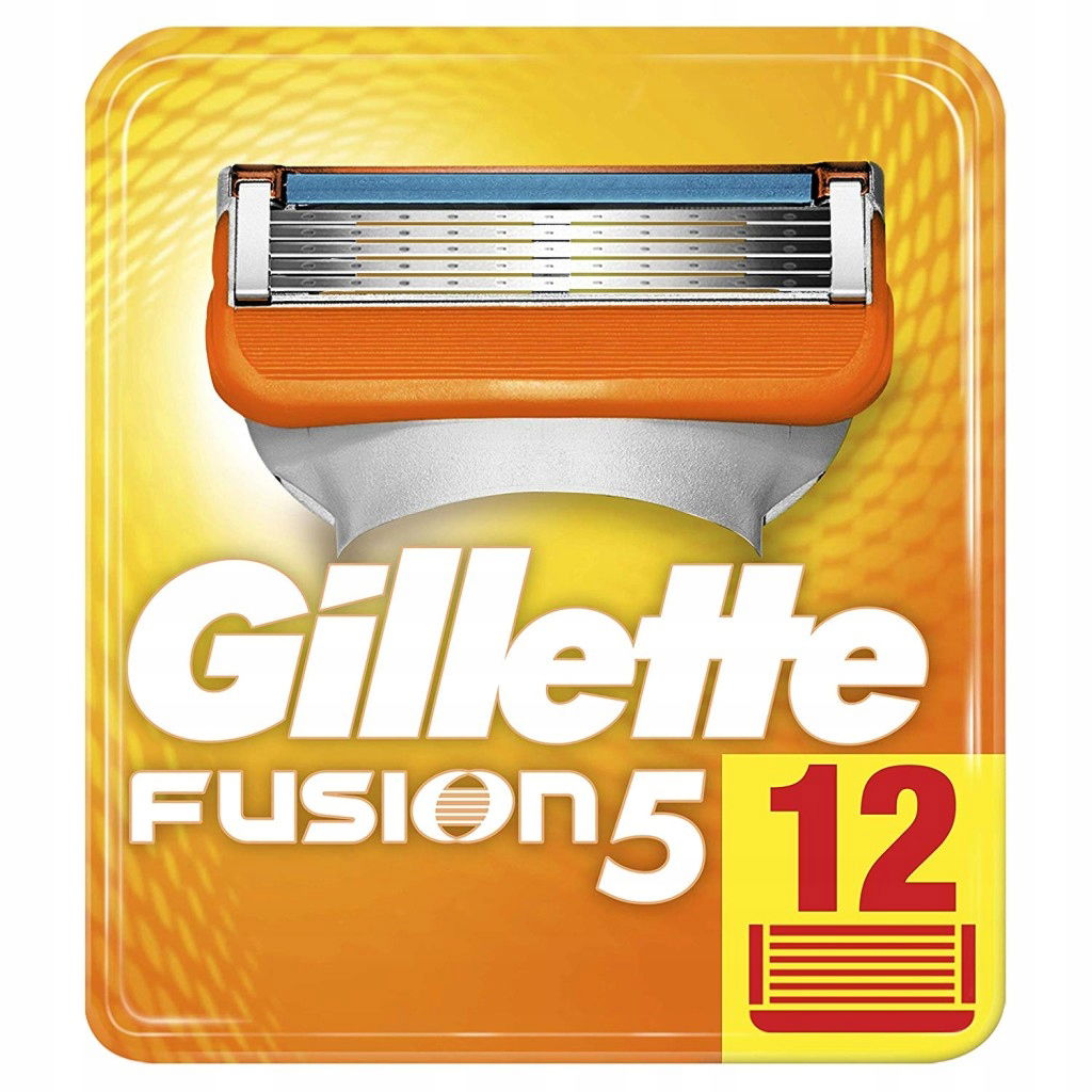 Gillette Fusion 5 čepele náplne 12-pack (Pow) Stand