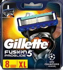 Gillette Fusion 5 Proglide čepele, 8 kusov, Uefa Imp Uk