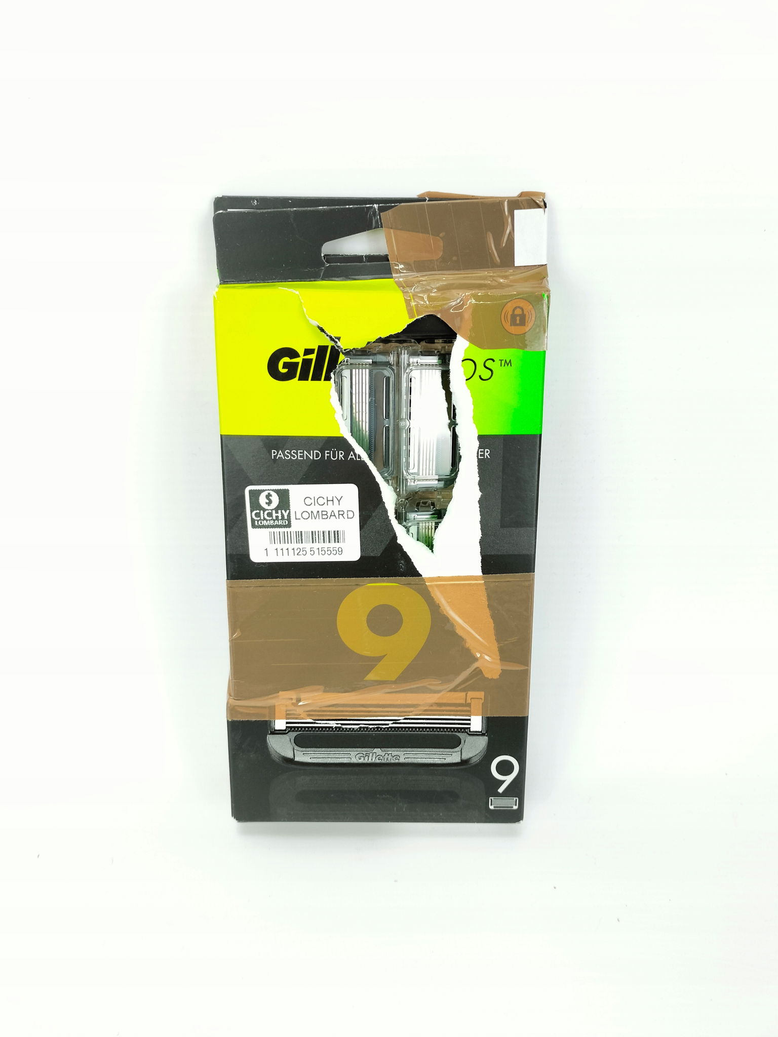 Gillette Labs Razor Blades 9 čepelí na strojček