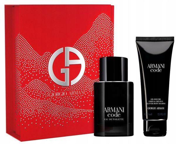 Giorgio Armani Code Pour Homme Edt 50 ml Spray Sprchový Gél 75 ml