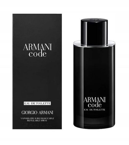Giorgio Armani Code toaletná voda 125 ml pre mužov, elegantné parfumy