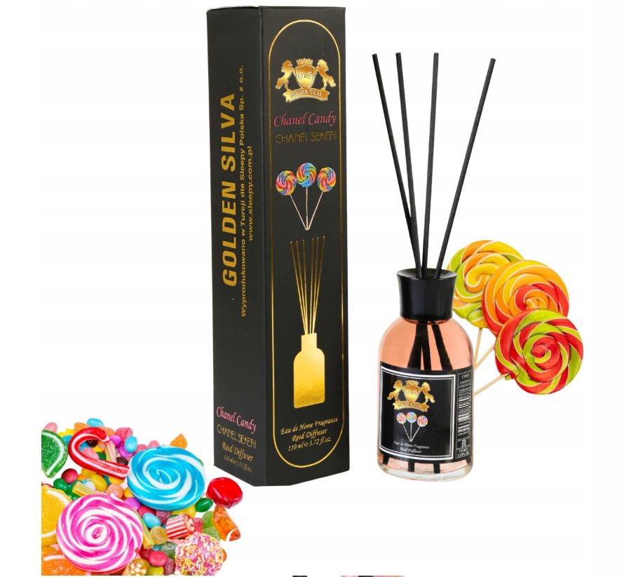 Golden Silva Vôňa do miestností s tyčinkami 110 ml Cukrová