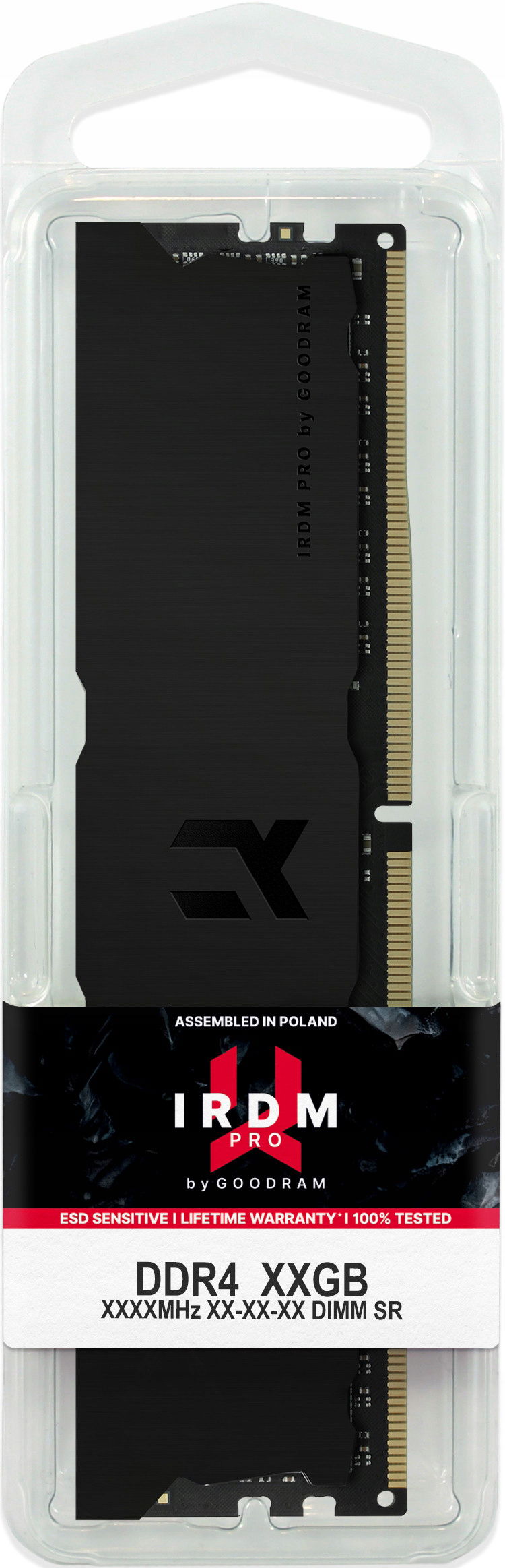 Goodram Irdm Pro pamäťový modul 8 Gb 1 x 8 Gb DDR4 3600 Mhz