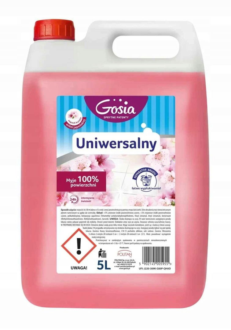 Gosia Univerzálny roztok 5 l Kvet japonskej čerešne 9117...
