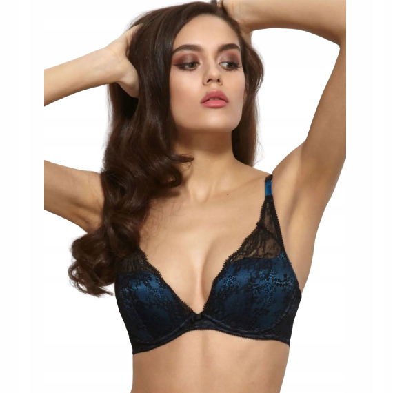 Gossard Podprsenka 70G/32G Vip Olympia Black/blu