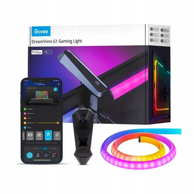 Govee Led pásik Dreamview G1 H604B čierny