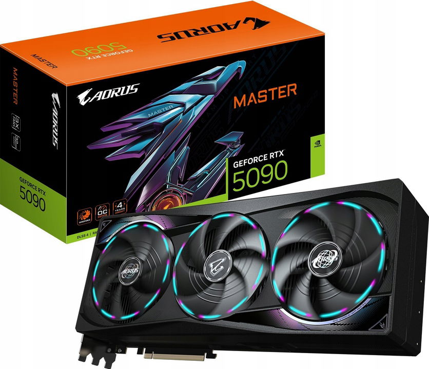Grafická karta Aorus Rtx 5090 32 Gb