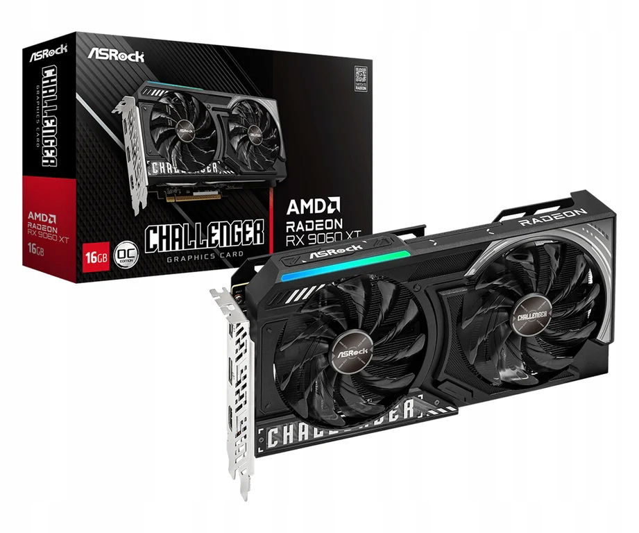 Grafická karta ASRock Radeon Rx 9060 Xt 16 Gb
