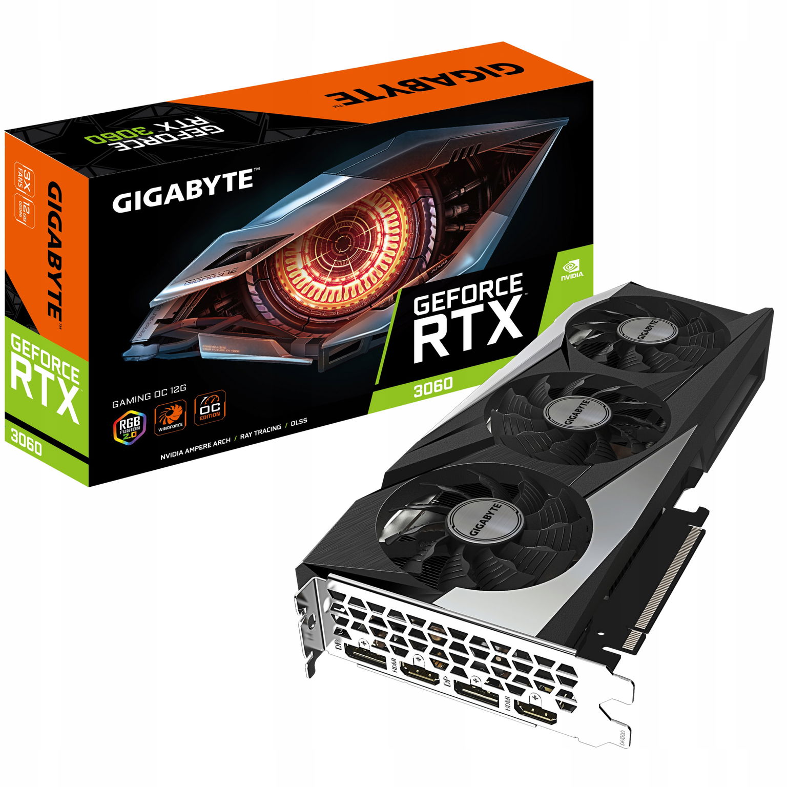 Grafická karta Gigabyte Geforce Rtx 3060 12 Gb