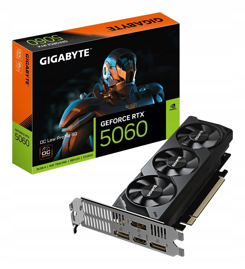 Grafická karta Gigabyte GeForce Rtx 5060 Oc Low Profile 8GB