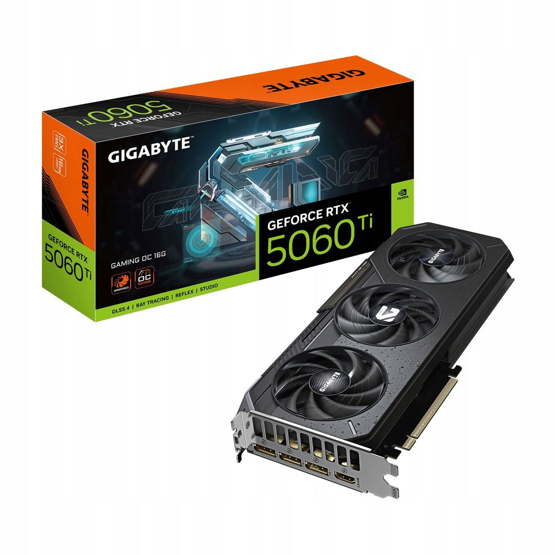 Grafická karta Gigabyte GeForce Rtx 5060 Ti Gaming Oc 16 Gb