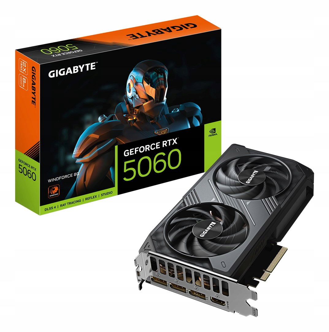 Grafická karta Gigabyte GeForce Rtx 5060 Windforce 8GB