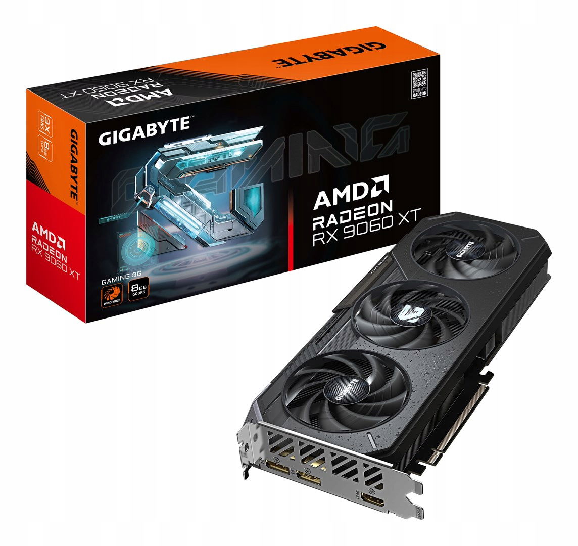 Grafická karta Gigabyte Radeon Rx 9060 Xt Gaming 8GB