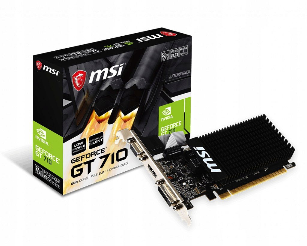 Grafická karta Msi GeForce Gt 710 2 Gb 2 Gb