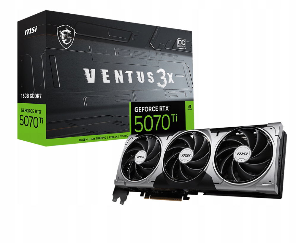 Grafická karta Msi Rtx 5070 Ti 16 Gb
