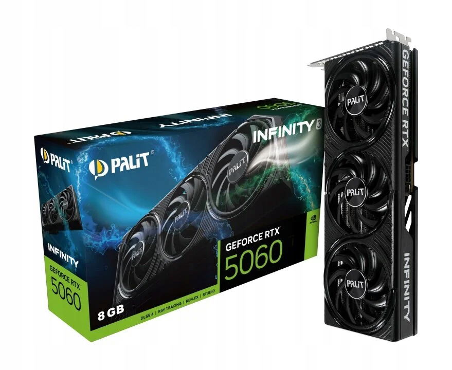 Grafická karta Palit Geforce Rtx 5060 Infinity 3 8 Gb Dlss 4 128 Mb