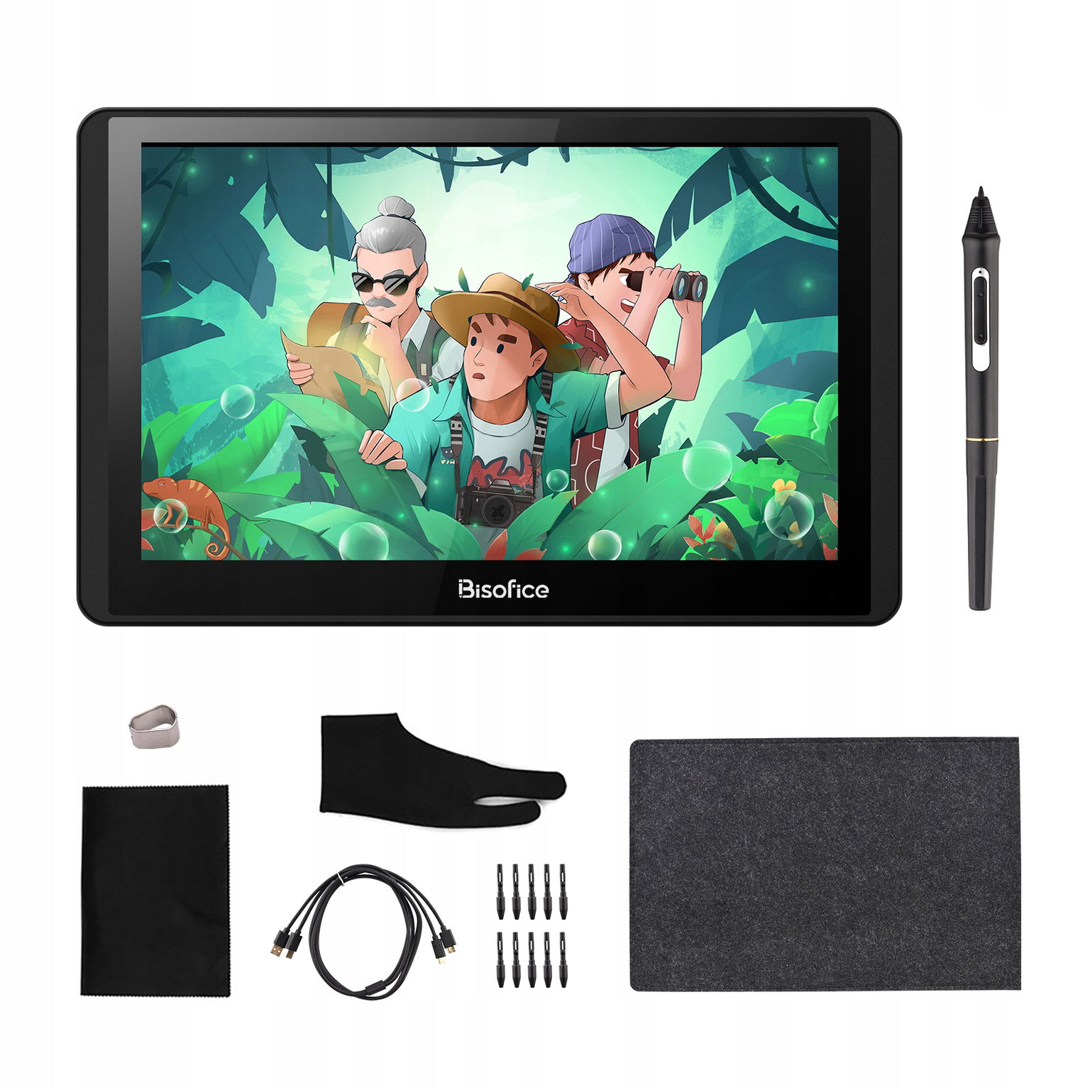 Grafický tablet Bisofice 12HD-A