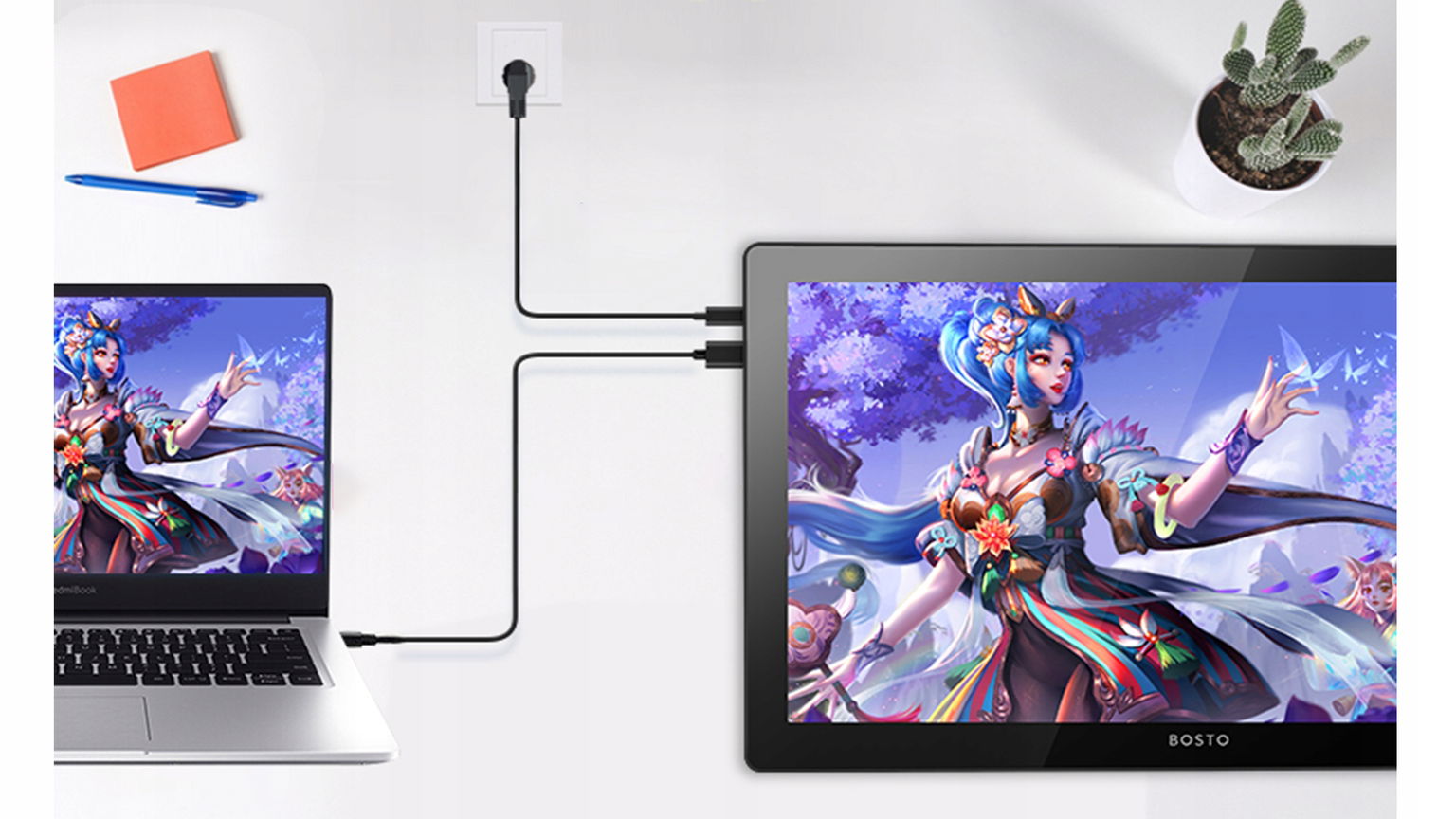 Grafický tablet Bosto X7