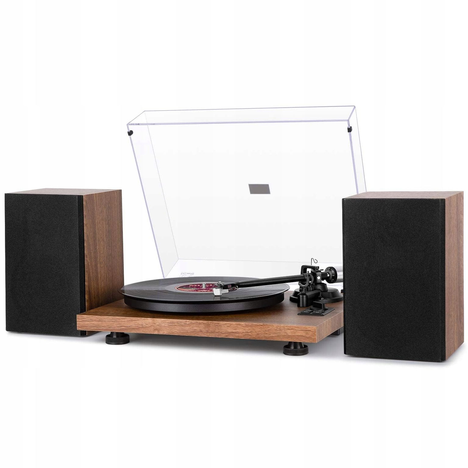 Gramofón 1BY one čierny Bluetooth Systém MM 33/45 ot./min predzosilňovač