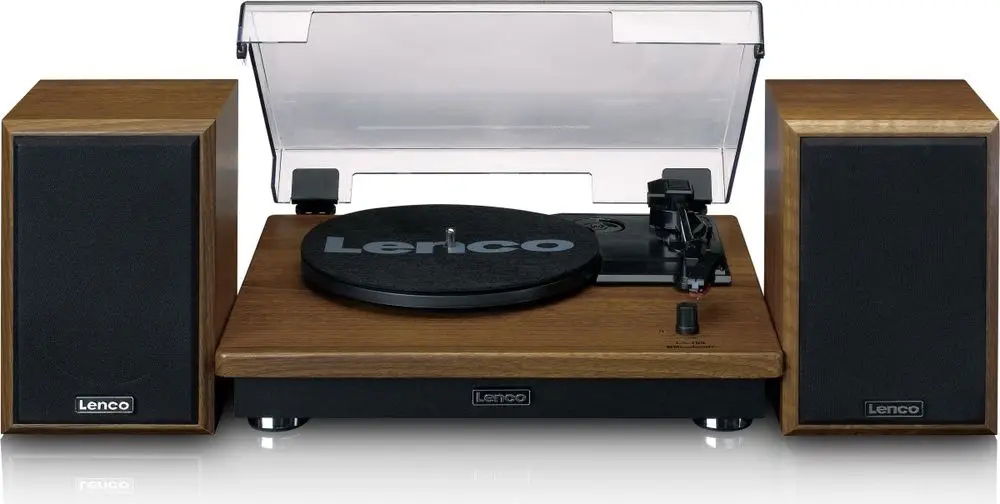 Gramofón Lenco LS-100WD hnedý