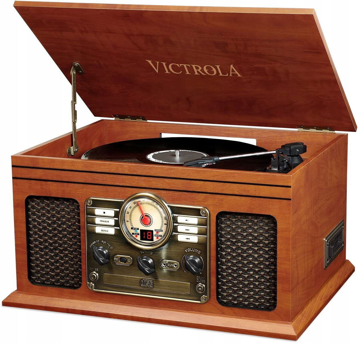 Gramofón Victrola Vta 200B-MAH hnedý