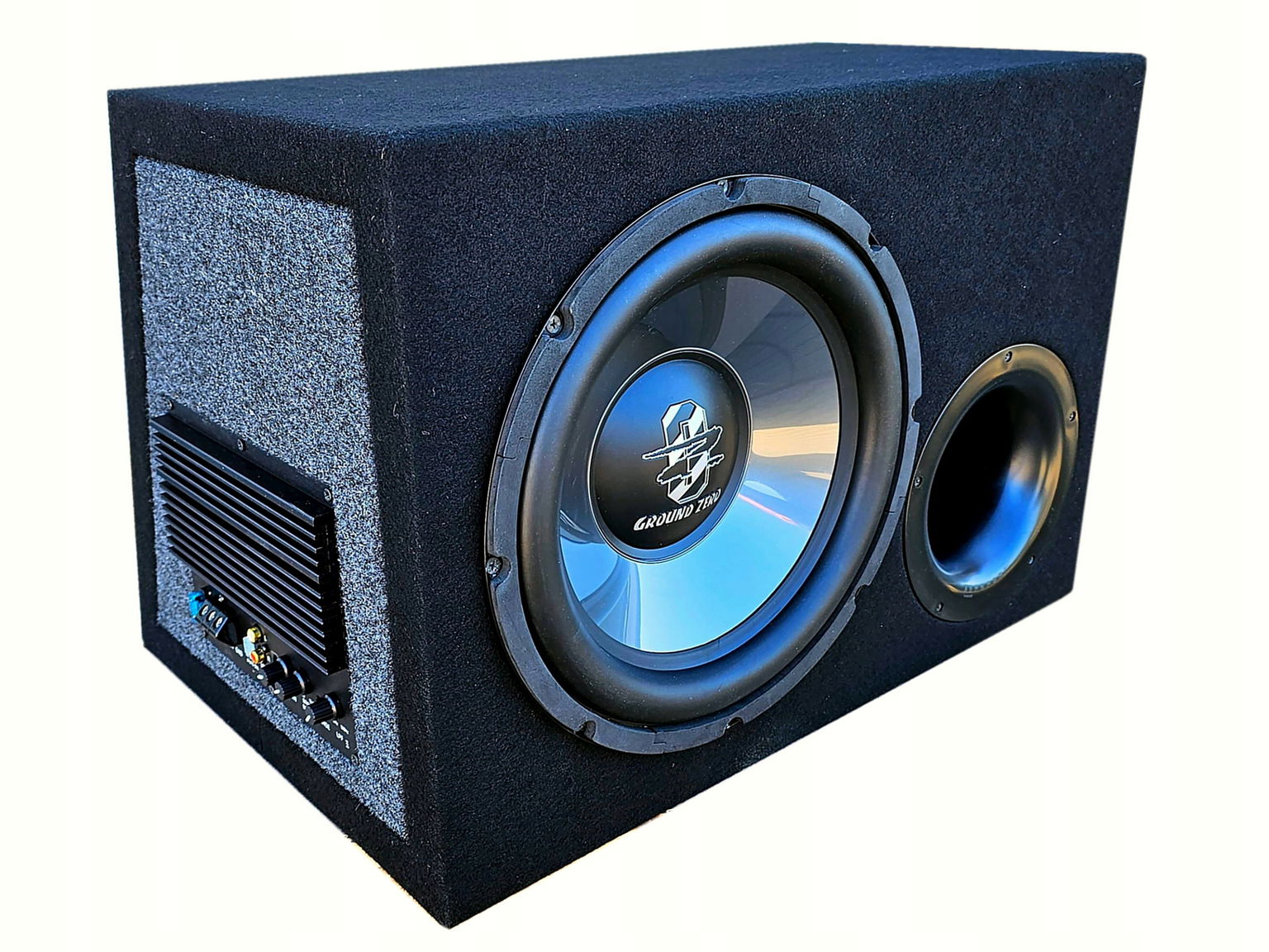 Ground Zero Gzfw 300BR-ACT subwoofer so zosilňovačom 30 cm Bass-reflex