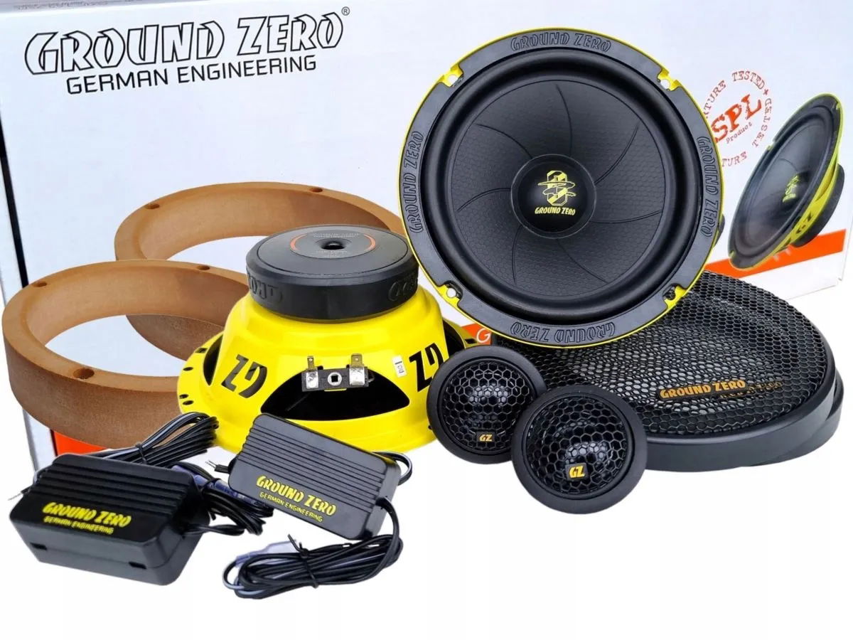 Ground Zero Gzic 165.2SPL Ford Focus Mk2 predná časť