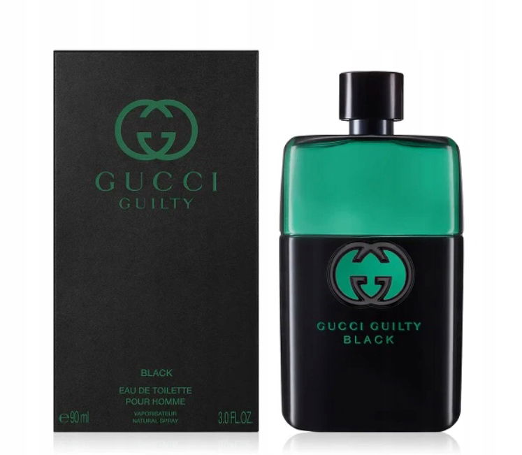 Gucci Guilty Black Pour Homme Edt 90 ML jedinečná