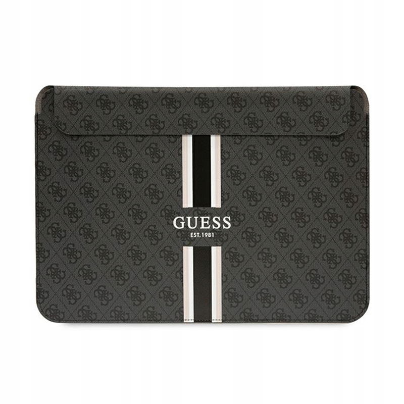 Guess 4G Printed Stripes Computer Sleeve Puzdro na notebook 14" (čierne)