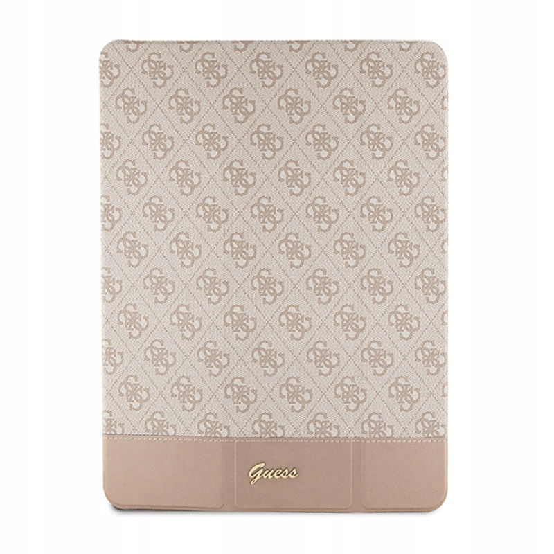 Guess 4G Stripe Allover Puzdro pre iPad Pro 12.9" (2022-2020) (Ružové)